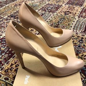 Christian Louboutin Rolando 120mm in nude